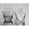 八角紋路玻璃杯