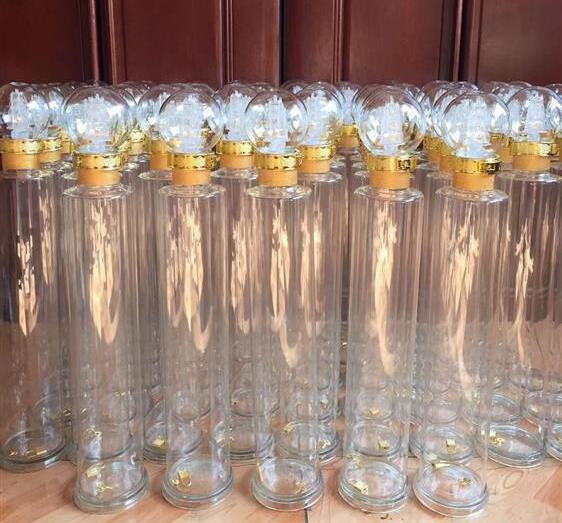 高硼硅泡酒瓶6斤裝帆船蓋3