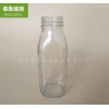 批發300毫升玻璃絲口酸奶瓶定做玻璃瓶絲口鐵蓋鮮奶瓶奶茶玻璃